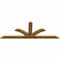 Ekena Millwork Richland Rough Sawn Timber Gable Bracket, Western Red Cedar, 96"W x 36"H x 2"D x 6"F, 9/12 Pitch GBW096X36X0206RIC00RWR - alternate 3